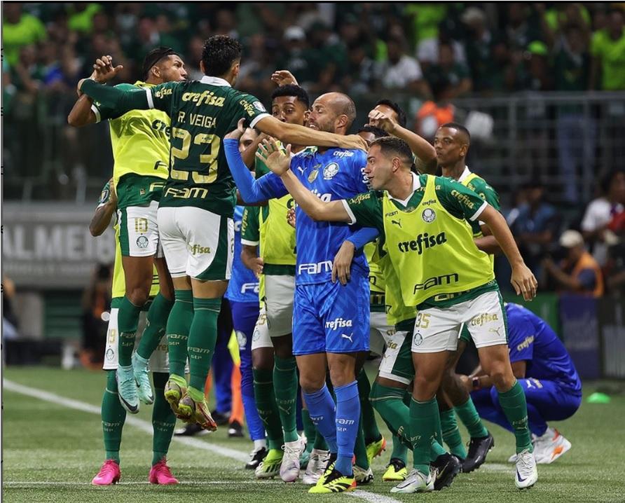 Foi o sétimo triunfo seguido na condição de visitante do Palmeiras neste ano (Foto/Fábio Menotti)