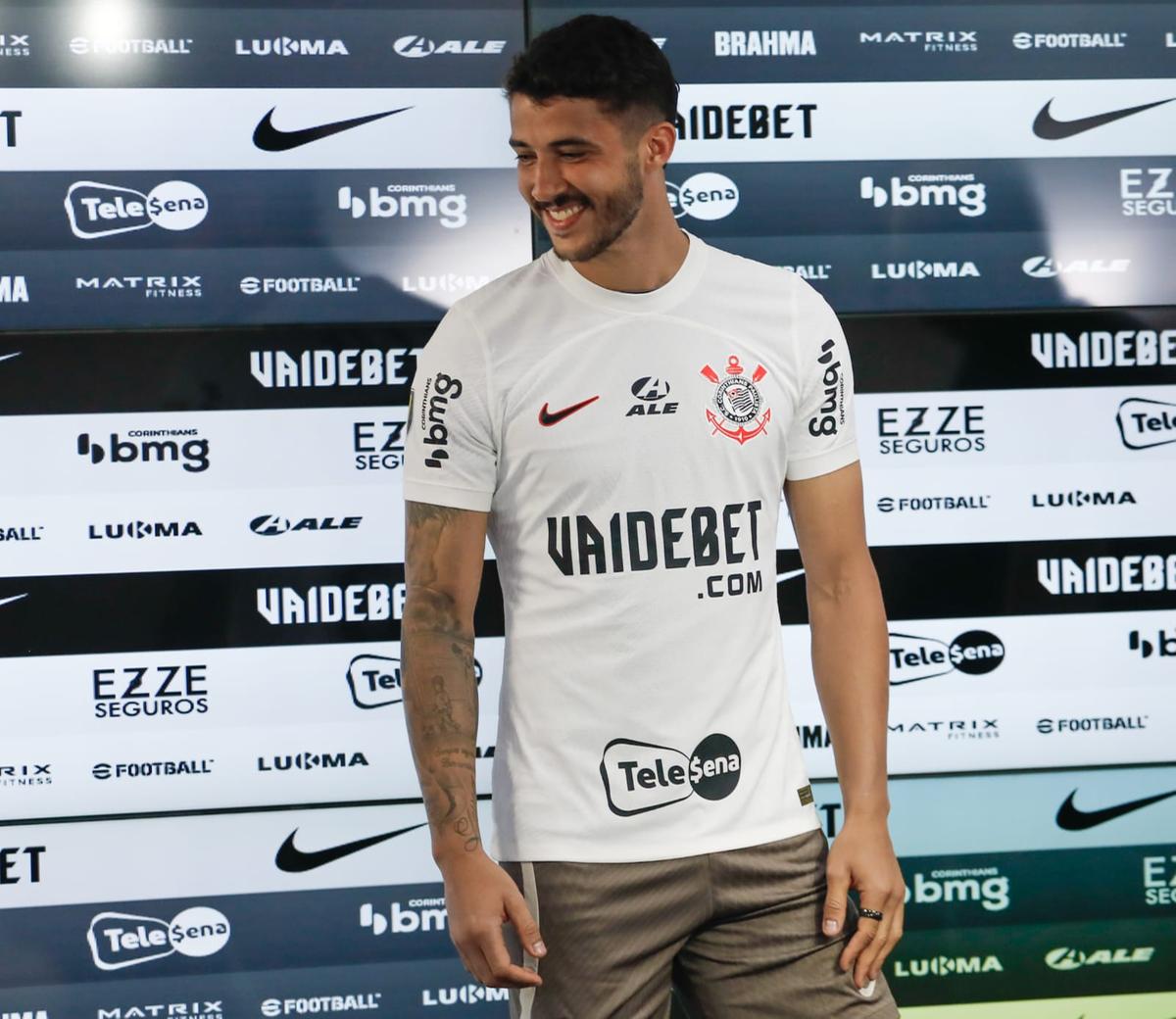 Gustavo Henrique está fora por conta de cirurgia para correção de hérnia inguinal (Foto/Divulgação/Corinthians)