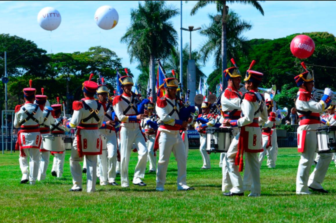 A Banda do Batalhão da Guarda Presidencial (BGP) se apresenta domingo, a partir das 16h, no Parque Fernando Costa  (Foto/Divulgação)