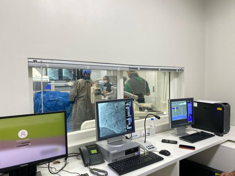 O hospital agora passa a contar com dois angiógrafos proporcionando maior agilidade nos atendimentos (Foto/Reprodução)
