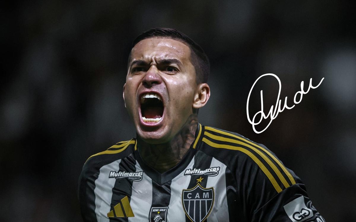 Além de Cuca, Dudu vai encontrar vários ex-companheiros de Palmeiras (Foto/Atlético/Divulgação)