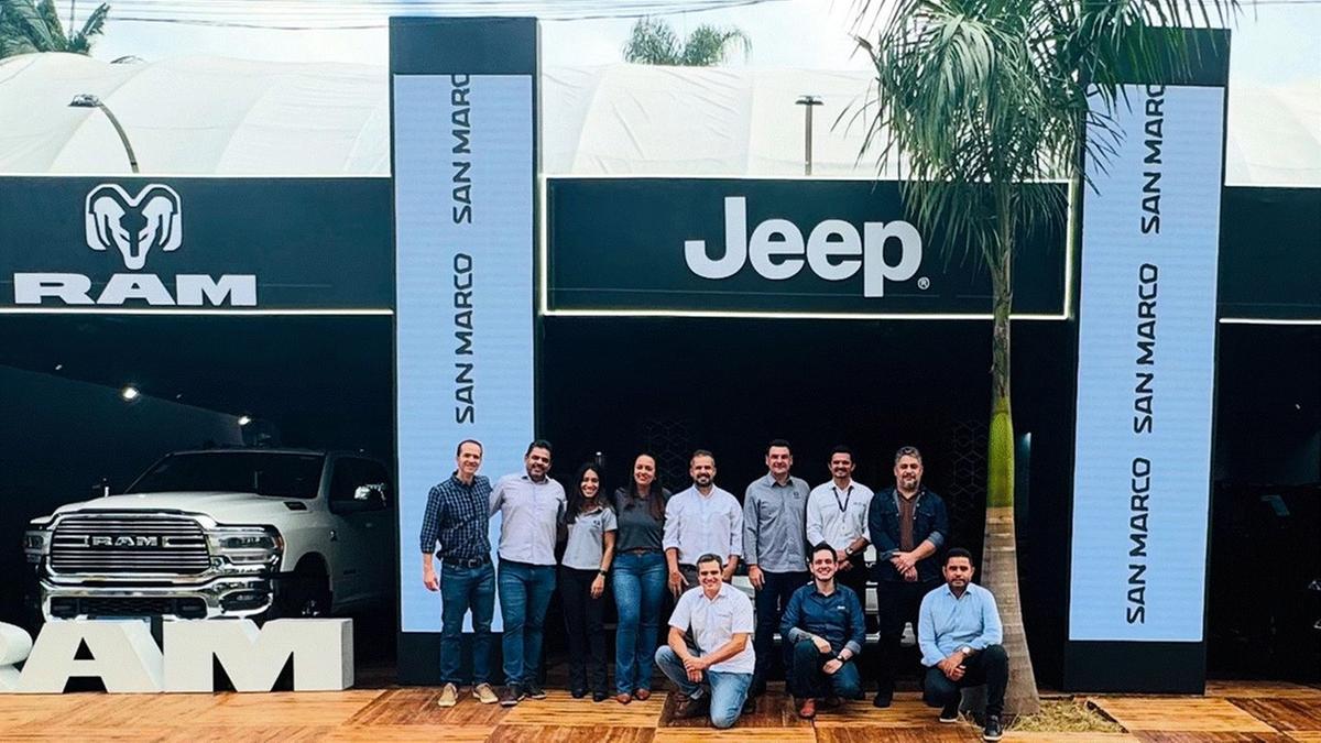 Timoneiro Paulo Marcos Guimarães comandou a equipe de vendas do Grupo San Marco na venda de 120 unidades dentro do Parque Fernando Costa (Foto/Divulgação)