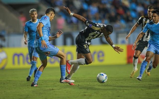 Com o resultado, o Galo perdeu uma boa oportunidade de se isolar na liderança do Grupo H (Foto/Pedro Souza)