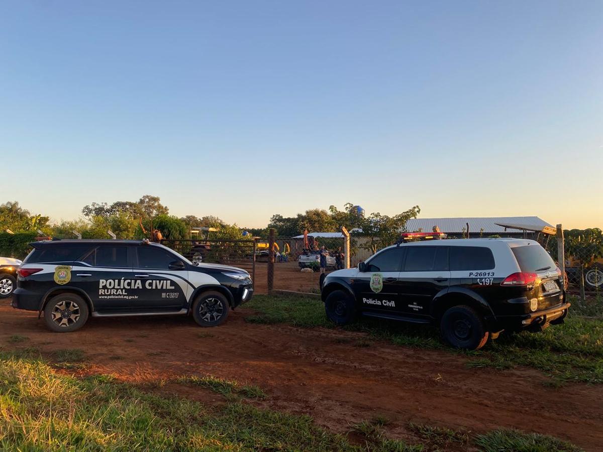 Mandados de busca e apreensão foram cumpridos nos bairros Laranjeiras, Ilha de Marajó e na zona rural de Uberaba  (Foto/Divulgação)