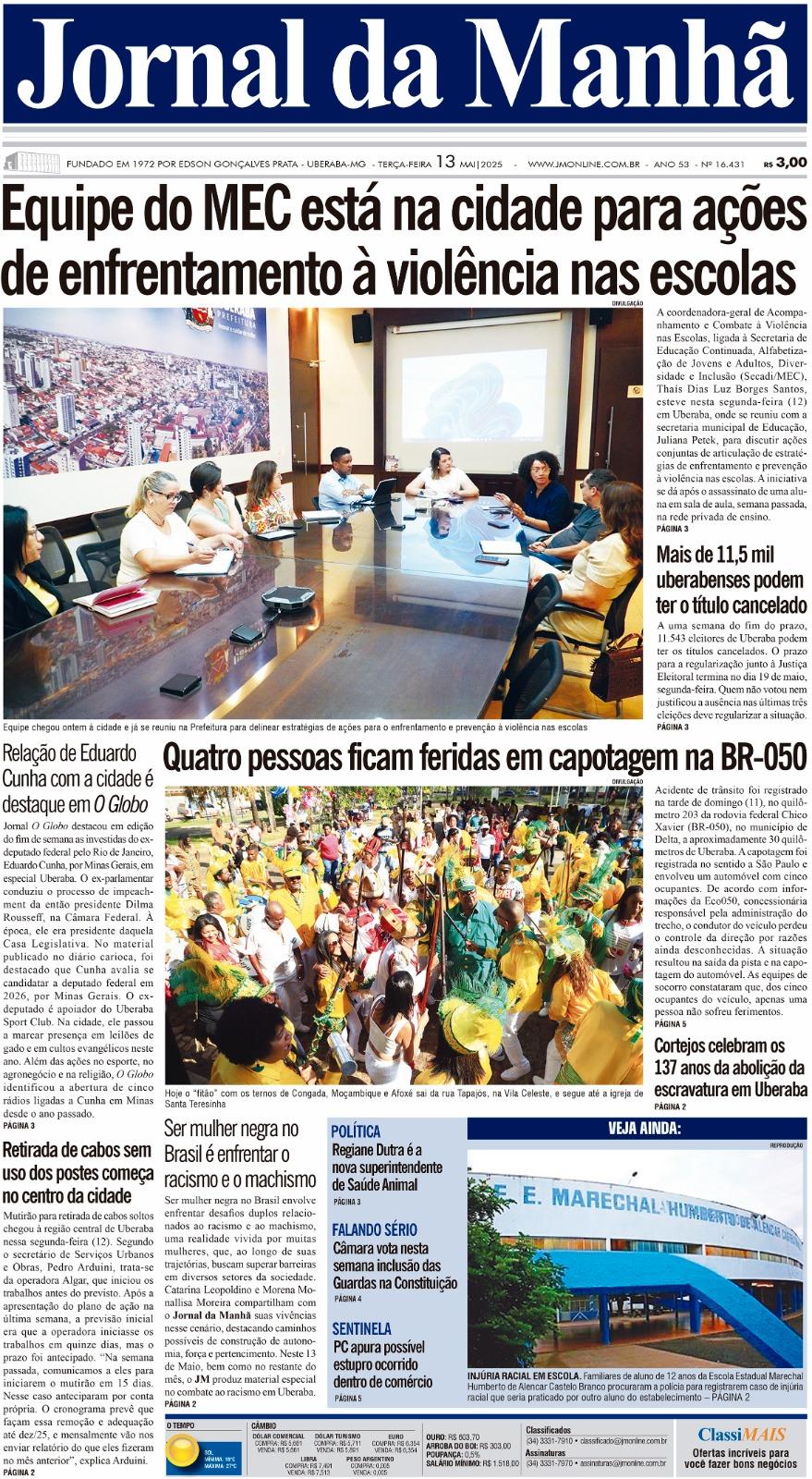 Edição do dia 13/05/2025
