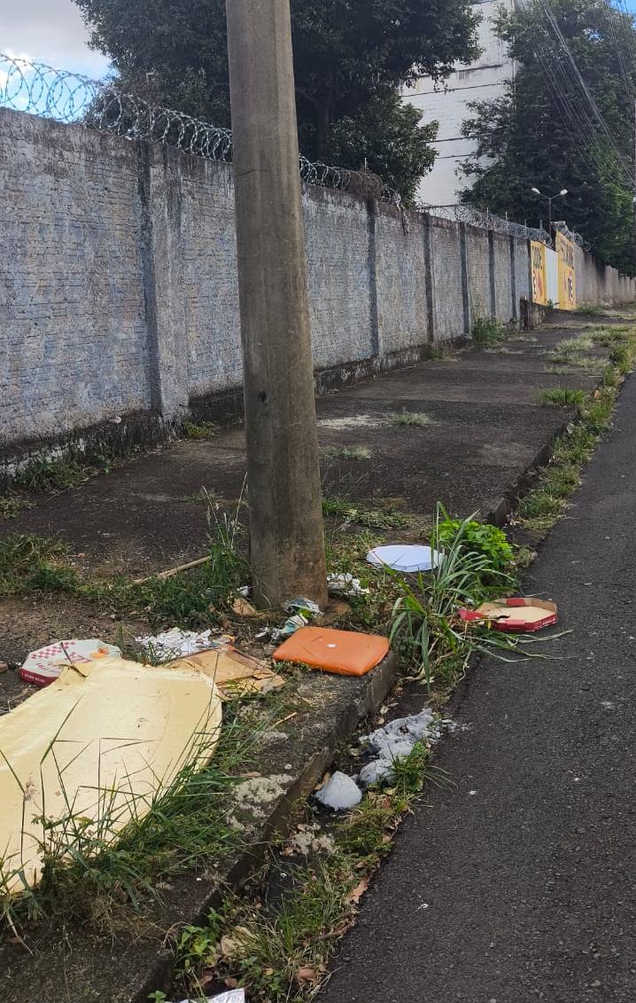 Segundo uma moradora da região, a situação tem causado desconforto na vizinhança (Foto/Marcos Machado)