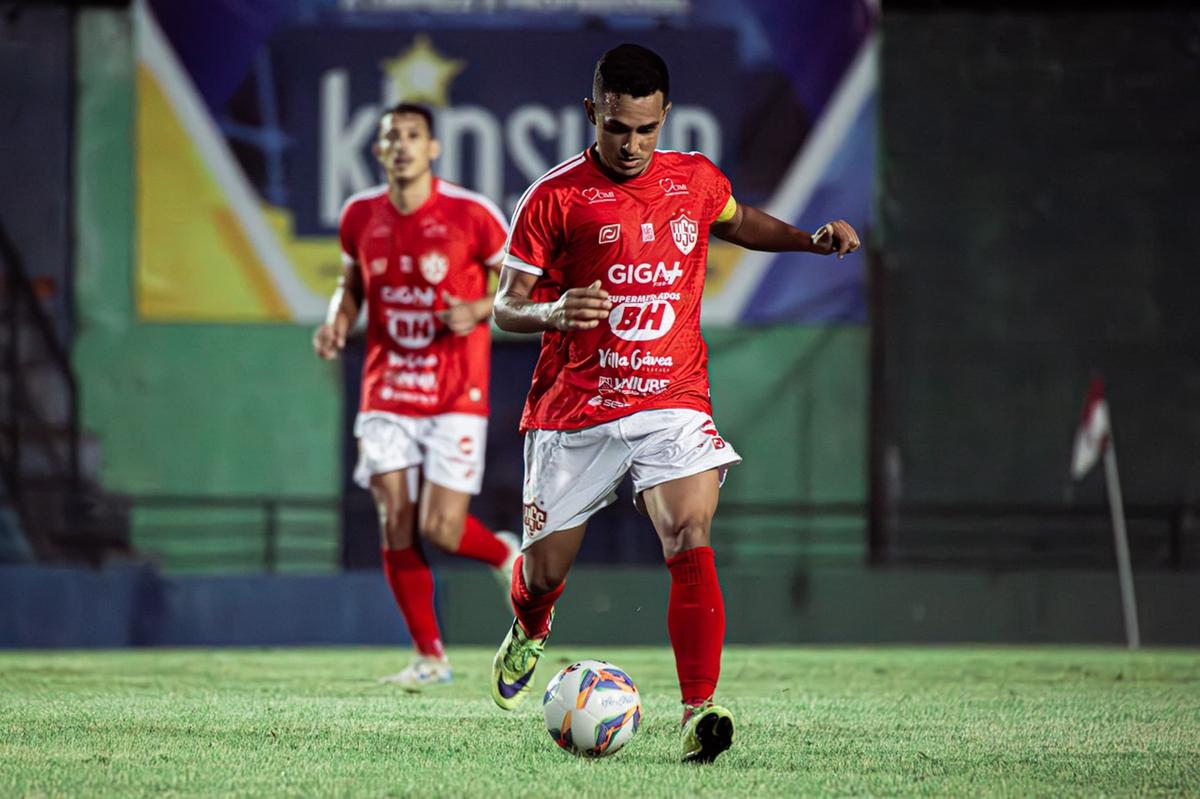 Uberaba Sport vai precisar muito do bom futebol de Esquerdinha hoje em Patrocínio (Foto/USC)