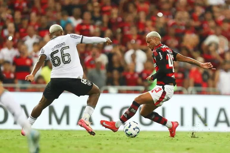 Botafogo e Flamengo fizeram um clássico de baixo nível técnico (Foto/Gilvan de Souza/Flamengo/Sports News Mundo)