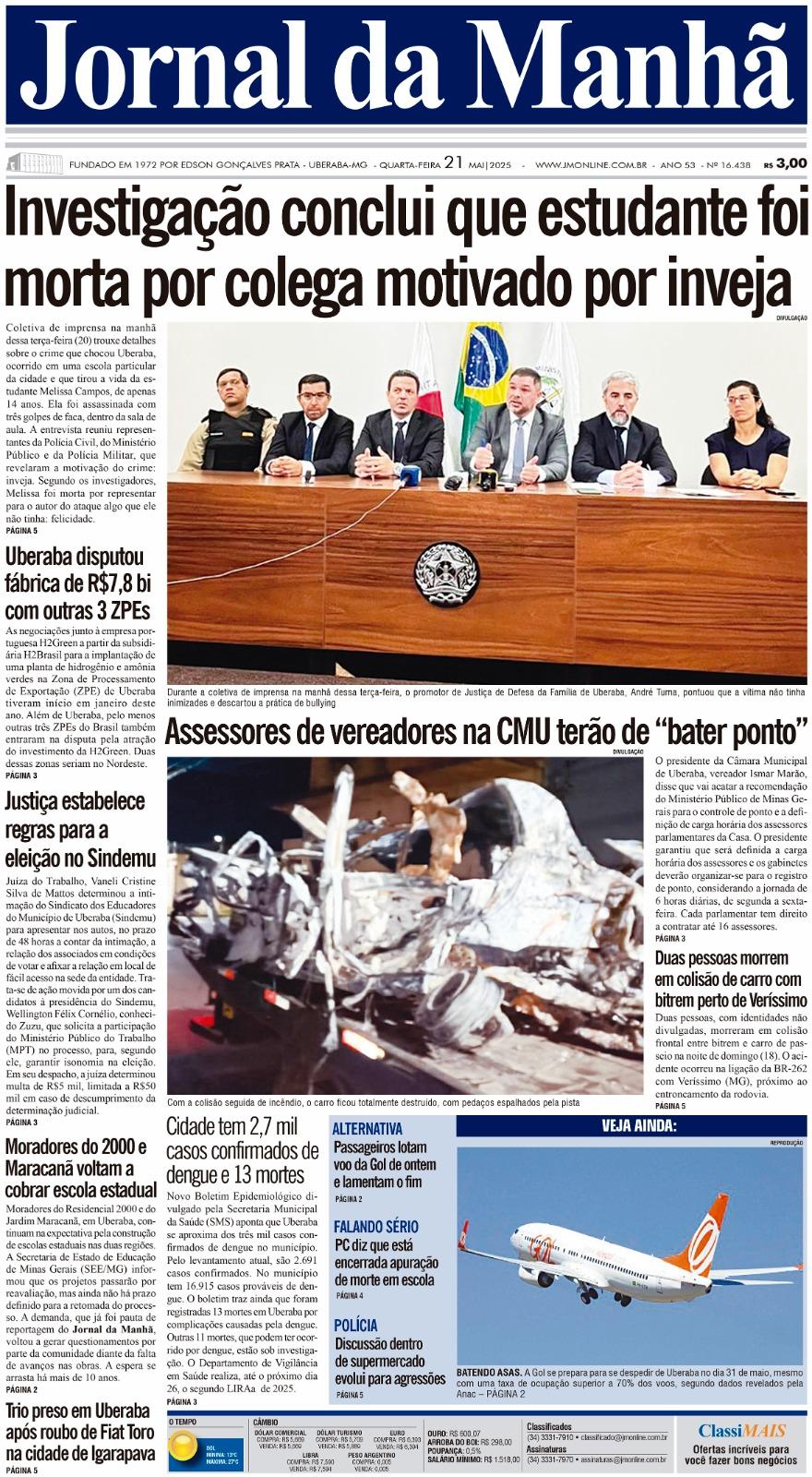 Edição do dia 21/05/2025
