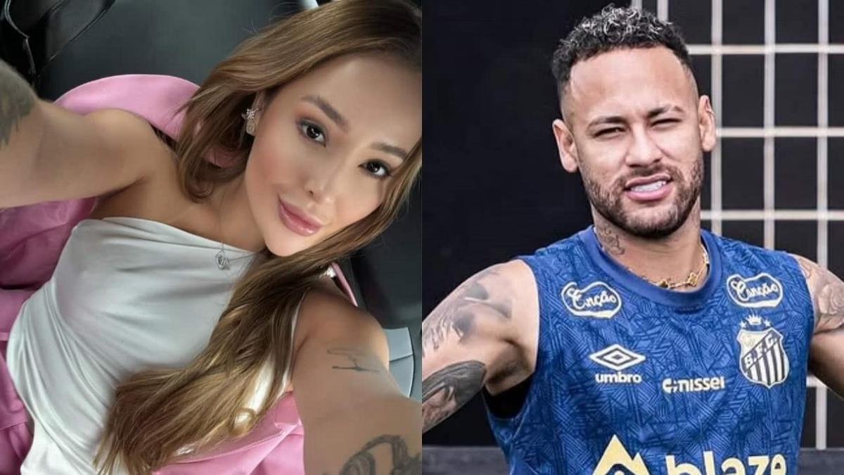 Any Awuada e Neymar (Foto/Reprodução/Montagem)