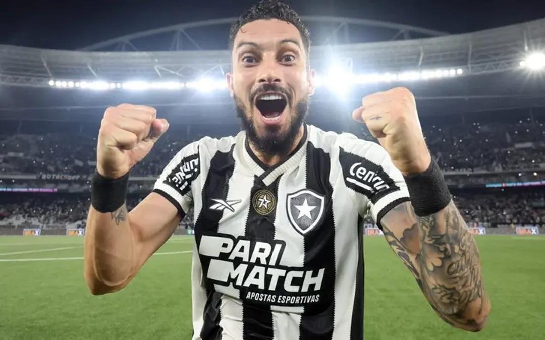 Após a goleada na ida por 4 a 0, o Botafogo se deu ao luxo de entrar com o time reserva. Só Alex Teles era o titular (Foto/Vitor Silva/Botafogo)