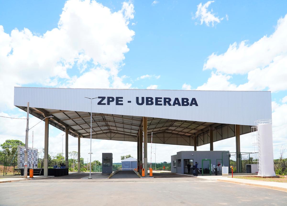 ZPE de Uberaba, com área de 268,05 hectares, divididos em 62 lotes, sendo que somente a H2Green deve ocupar um terço do total  (Foto/Arquivo)