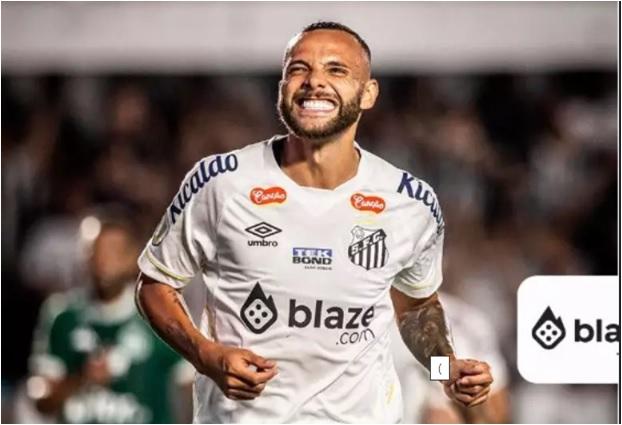 Guilherme marcou e tirou o Santos da zona de rebaixamento (Foto/Esporte News Mundo/SFC)