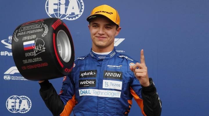 Lando Norris, da McLaren, venceu e embolou a briga pela primeira posição na Fórmula 1 (Foto/F-1)