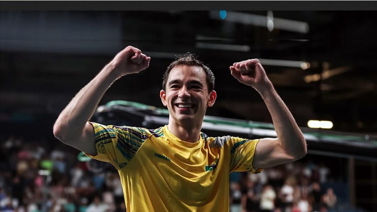Apesar do revés, o atleta sai do Catar com a certeza de ter alcançado um feito histórico (Foto/Gaspar Nóbrega)
