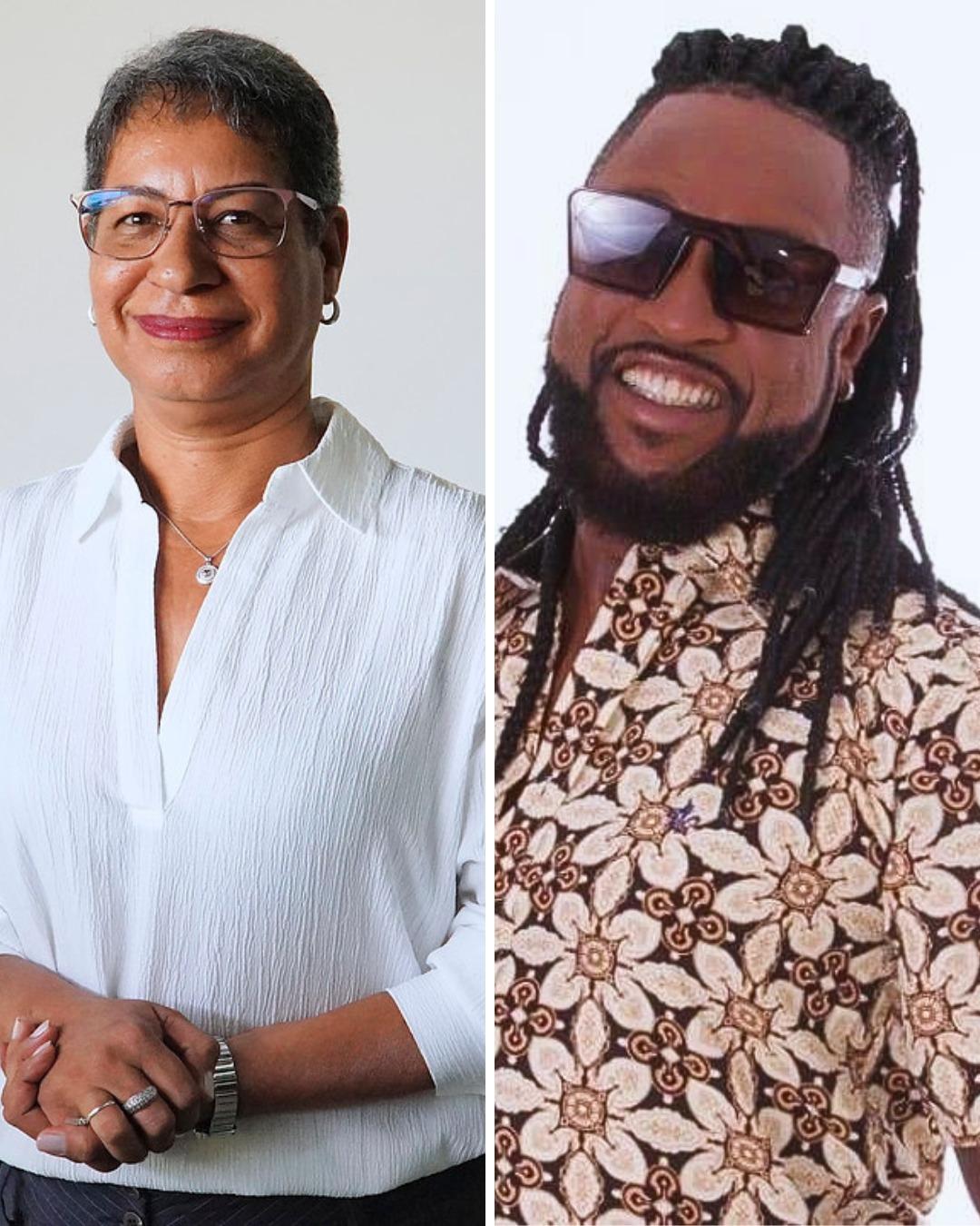 A secretária adjunta da Educação, Raquel Beatriz Dias de Oliveira, e o titular da Coordenadoria de Igualdade Racial, Reginaldo da Silva, o Peixinho, atuam na conscientização antirracista dentro das escolas  (Foto/Divulgação)