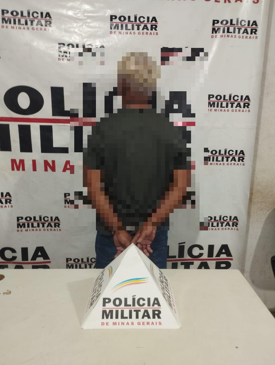 Foi preso em Zona Quente de Criminalidade (ZQN). (Foto/Divulgação)