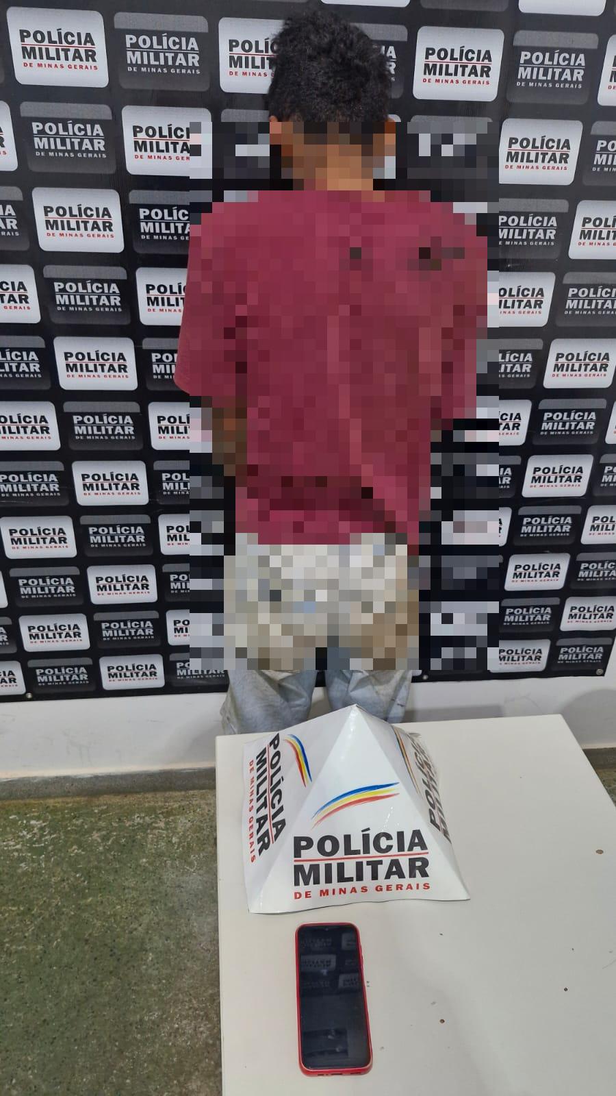 Após a agressão, os assaltantes subtraíram o celular da vítima e fugiram. (Foto/Divulgação)