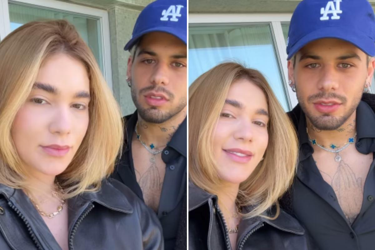 Virginia e Zé Felipe apareceram juntos em stories após anunciarem divórcio (Foto/Reprodução/Redes sociais)
