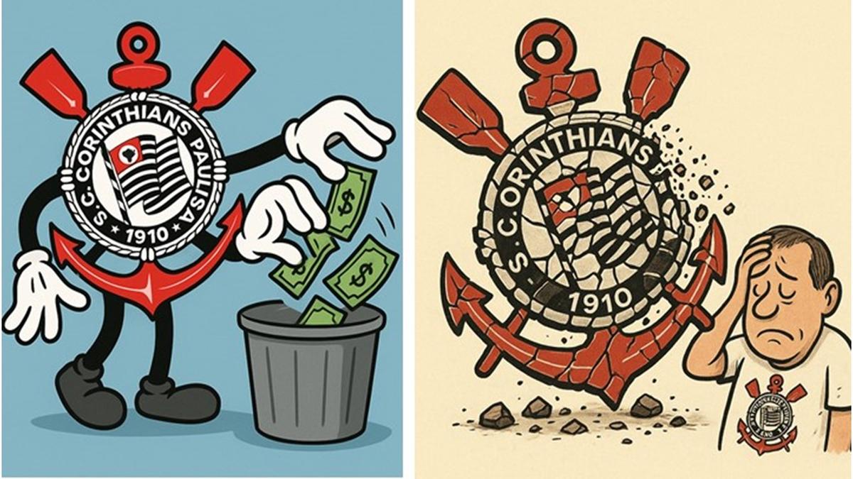 Agora, o Corinthians volta o foco para as disputas do Campeonato Brasileiro e da Copa do Brasil (Foto/Montagem)