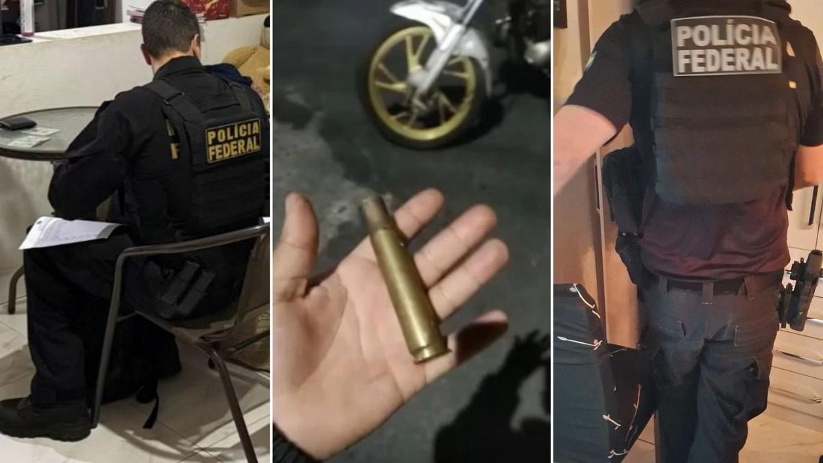 Em 2022, criminosos fortemente armados atacaram o batalhão da Polícia Militar e roubaram a agência da Caixa (Foto/PF/Divulgação/Reprodução/Redes sociais)