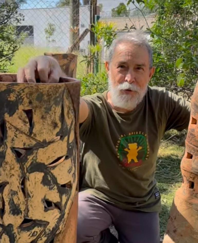 Artista Hélio Siqueira convida para evento no Mada (Foto/Divulgação)