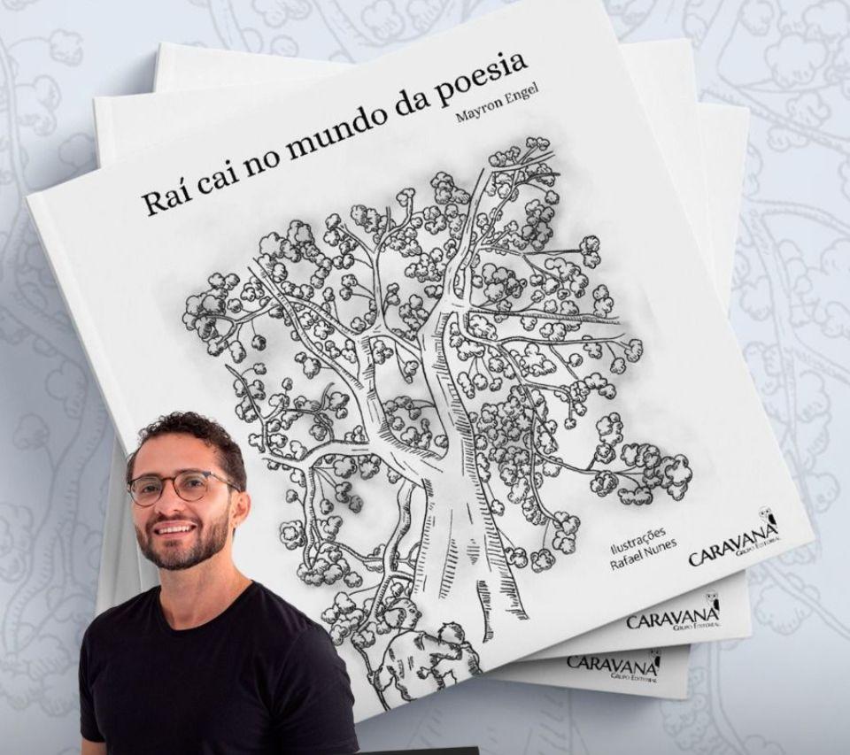 Mayron Engel lança livro neste sábado (Foto/Divulgação)