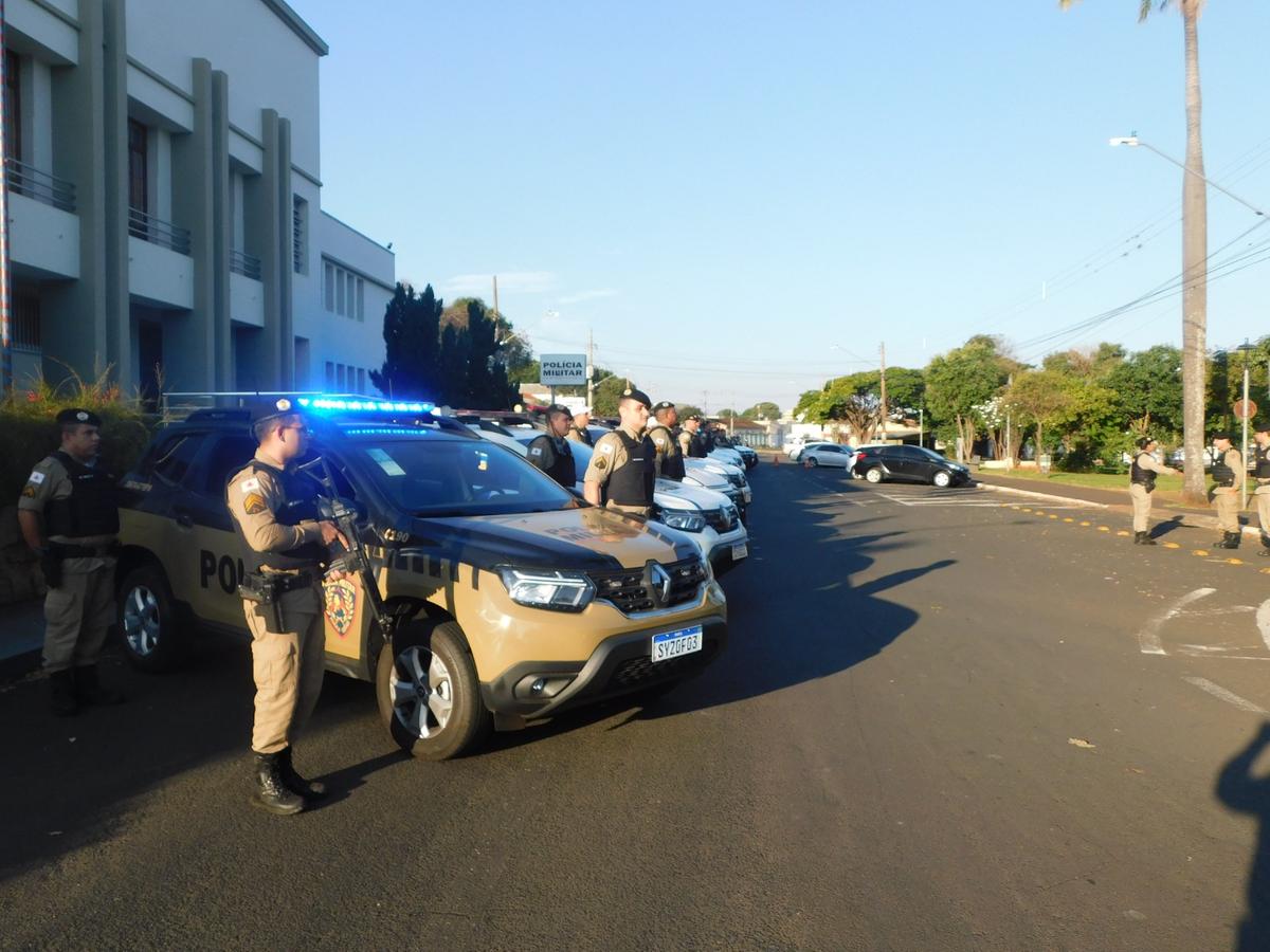 Ações da operação da Polícia Militar vão até o dia 9 de junho (Foto/Divulgação)