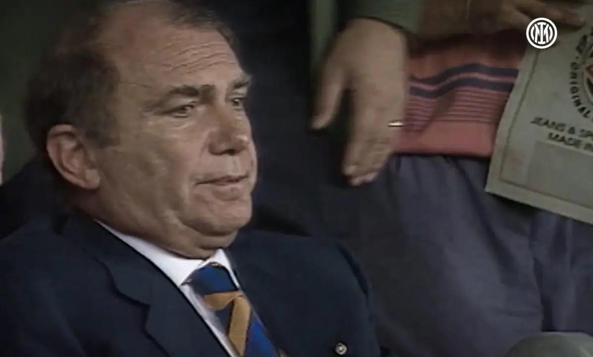 Morreu na madrugada deste sábado, o ex-mandatário da Inter de Milão Ernesto Pellegrini (Foto/Reprodução/ site oficial Inter de Milão)