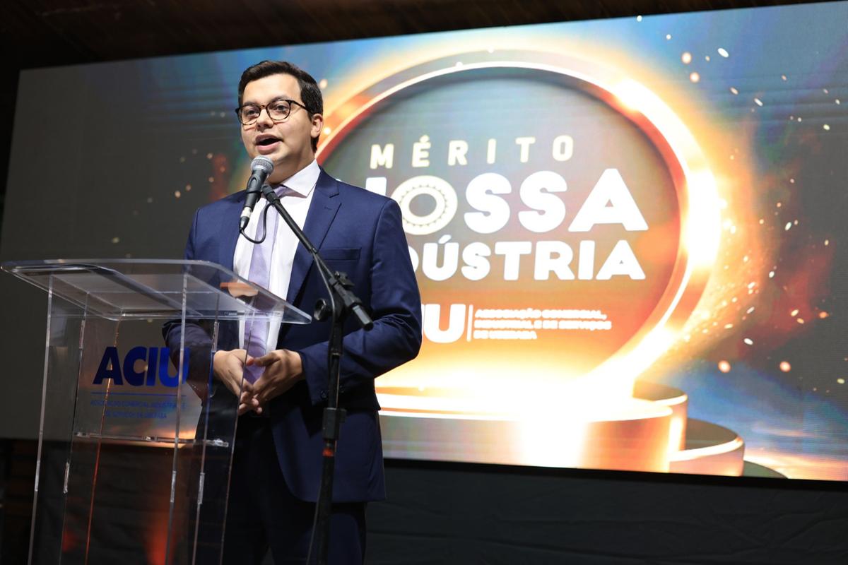 O anúncio de repasse da área foi feito pelo secretário de Desenvolvimento Econômico, Turismo e Inovação, Celso Neto, durante a solenidade de entrega do Mérito Nossa Indústria  (Foto/Divulgação)