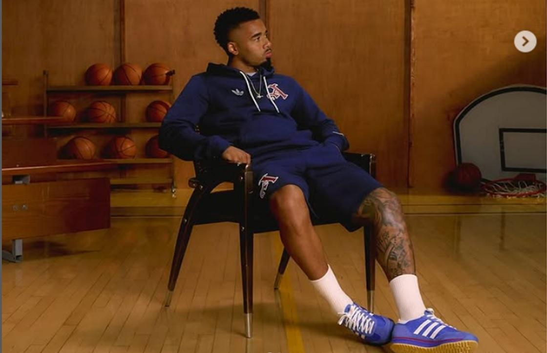 Gabriel Jesus voltou a treinar no Palmeiras - ainda que sem vínculo formal (Foto/Instagram do atleta)