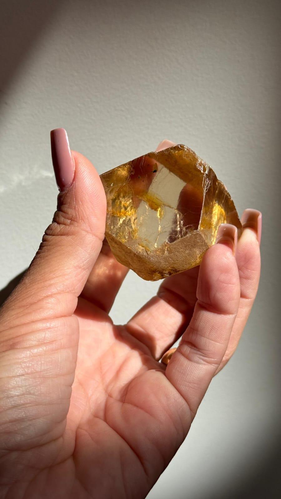 Diamante foi encontrado nas águas do Rio Douradinho (Foto/Arquivo pessoal)