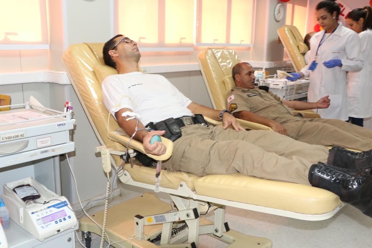 A ação busca contribuir para o aumento dos estoques de sangue (Foto/Divulgação)