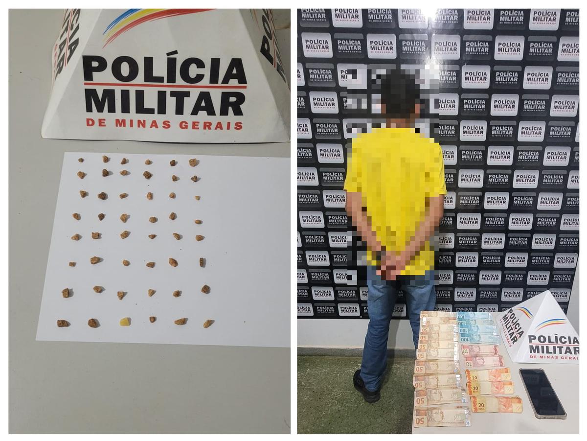 O suspeito tem envolvimento com o tráfico de drogas na região conhecida como "Barriga". (Foto/Divulgação)