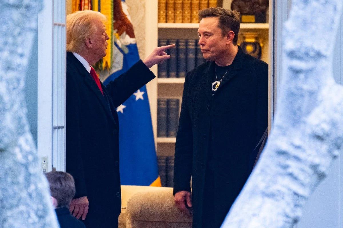 Ex-aliados, Musk e Trump agora trocam farpas nas redes sociais (Foto/Reprodução)