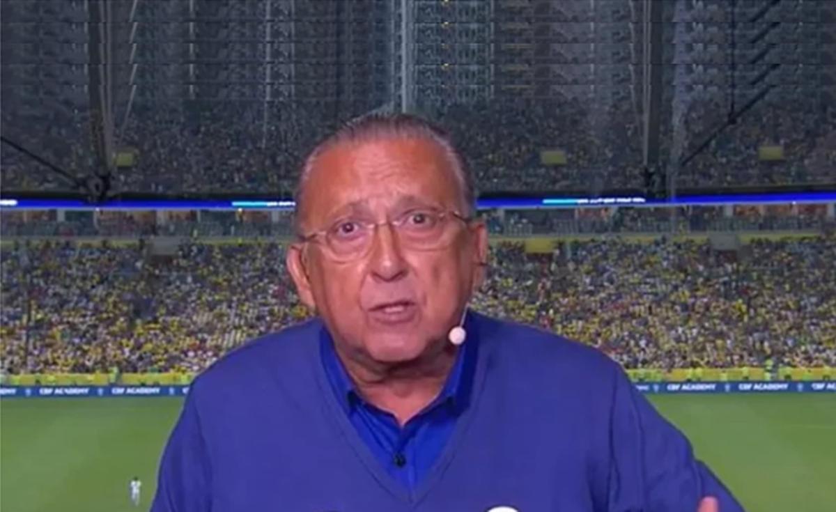 A partir de agora, Galvão é um dos responsáveis pelo N Sports (Foto/Reprodução TV Globo)
