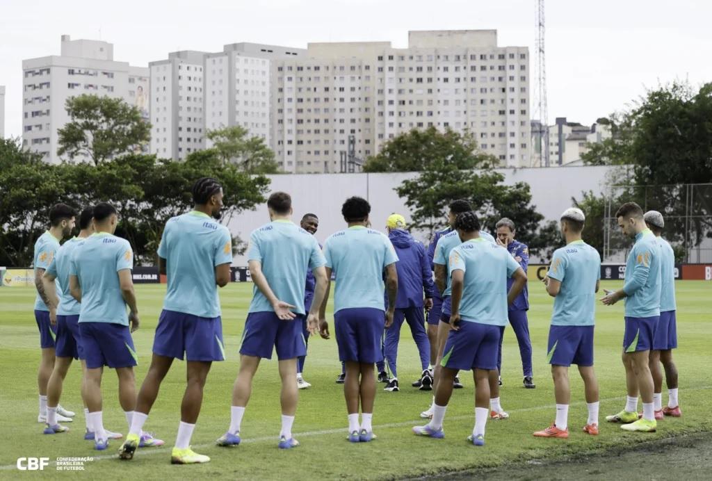 Nesta segunda, o trabalho será na Neo Química Arena, palco do jogo contra o Paraguai (Foto/Rafael Ribeiro/CBF/Gazeta Esportiva)