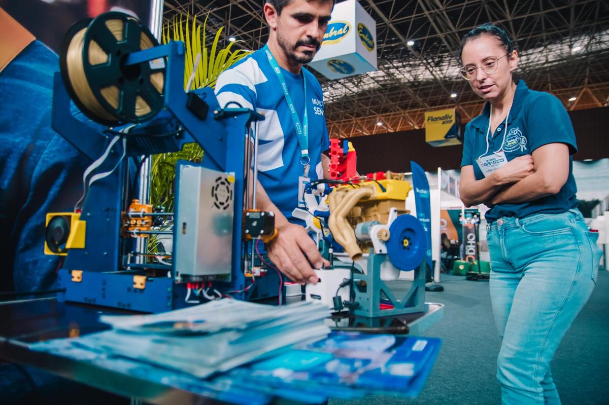 ExpoCigra Fiemg chega à 13ª edição com o tema Inteligência Artificial: Transformação Agora, Futuro Já! (Foto/Divulgação)