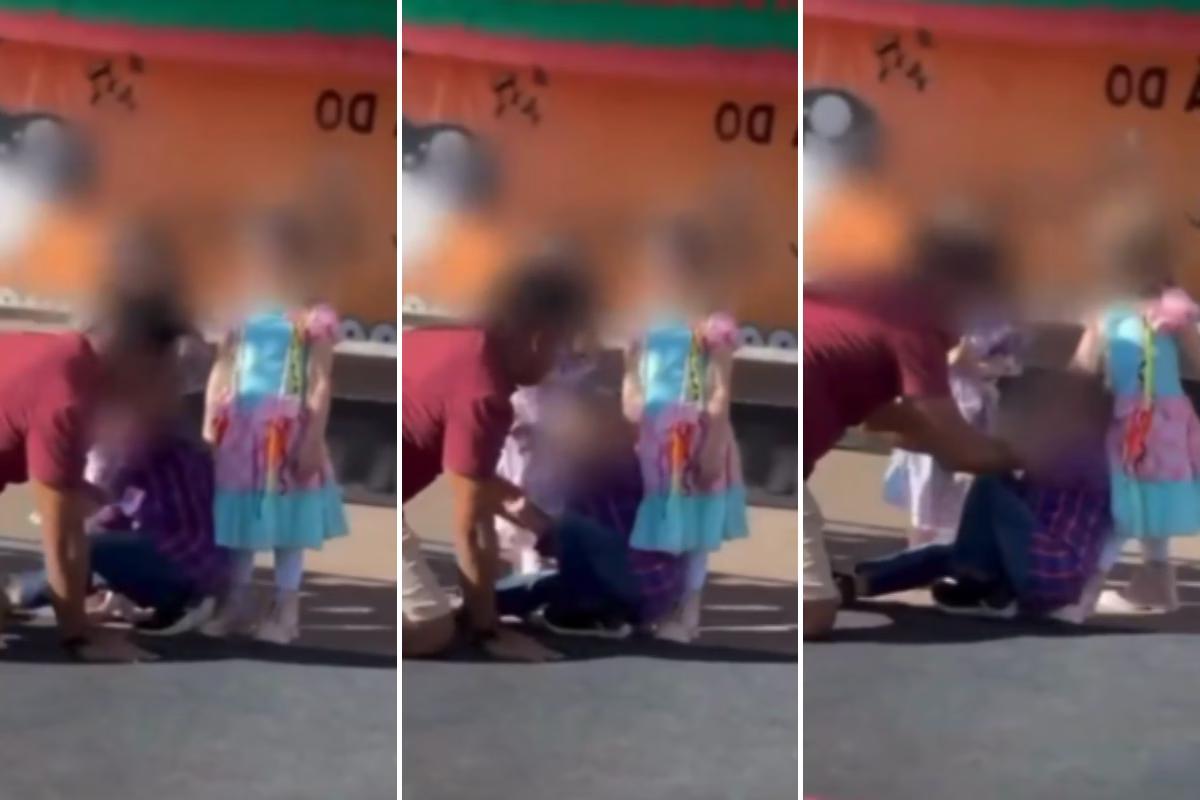 Homem de 41 anos agrediu criança de 4 anos (Foto/Reprodução/Redes sociais)