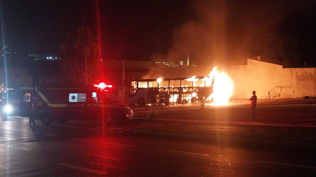 Felizmente, ninguém se feriu com o incêndio (Foto/Divulgação)