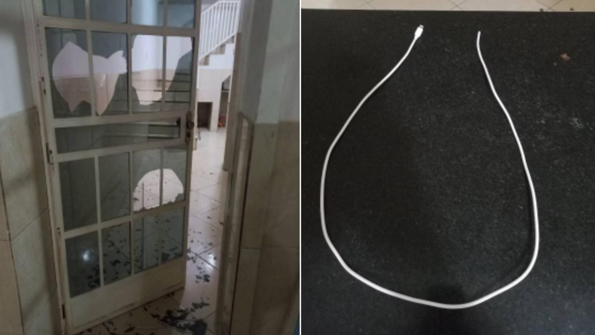 Mulher foi agredida e ameaçada após terminar relacionamento (Foto/PMMG / Divulgação)