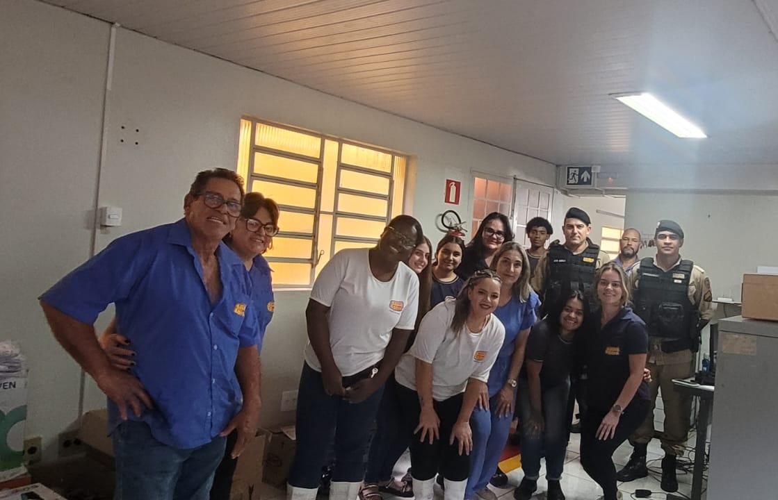 Segundo a Polícia Militar, a iniciativa deve contribuir para o aumento da sensação de segurança entre os moradores e comerciantes. (Foto/Divulgação)