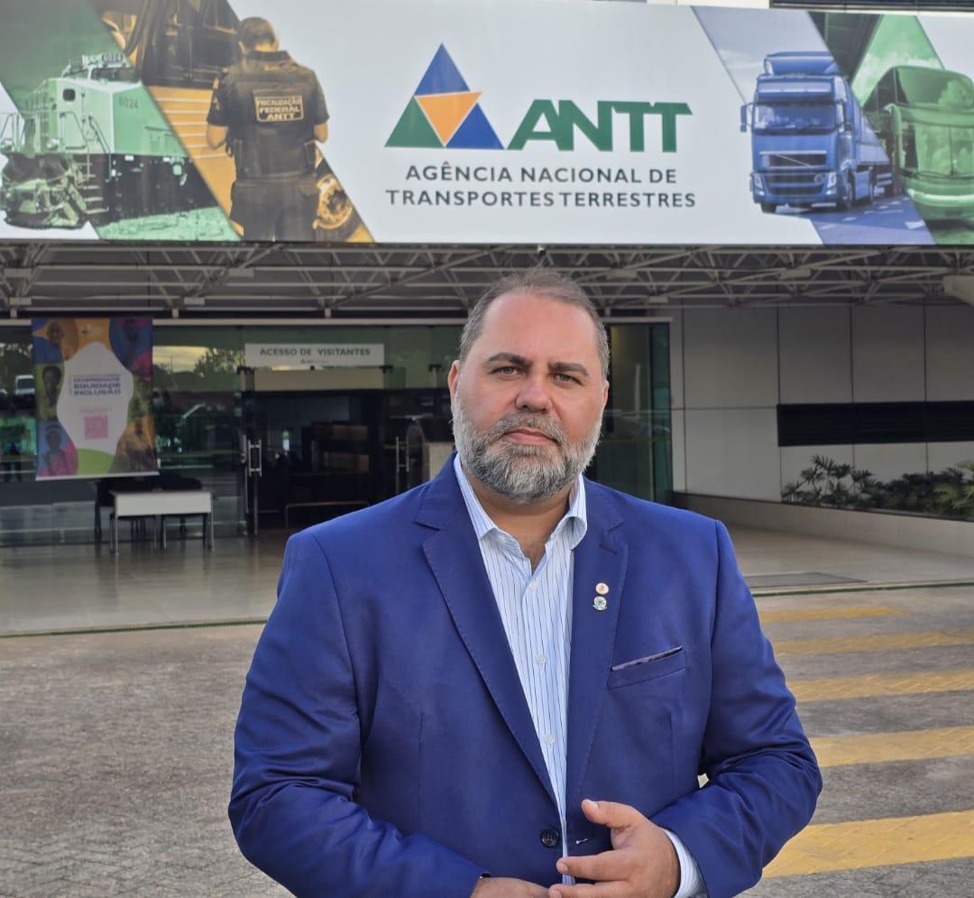 Túlio Micheli, depois da audiência na ANTT, permaneceu em Brasília para outros contatos. (Foto/Divulgação)