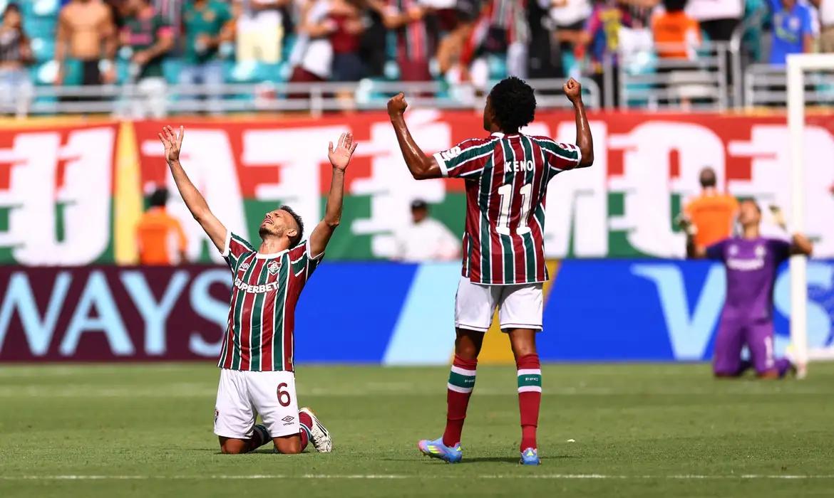 O Fluminense garantiu presença nas oitavas de final da Copa do Mundo de Clubes da Fifa (Foto/REUTERS/Hannah Mckay/Direitos Reservados)