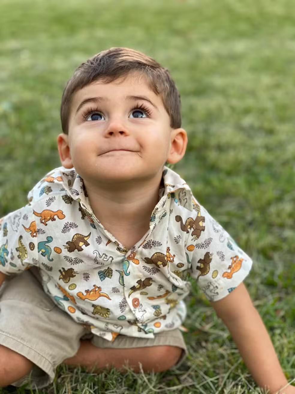 Eduardo tem paralisia espástica (Foto/Acervo familiar/Reprodução)
