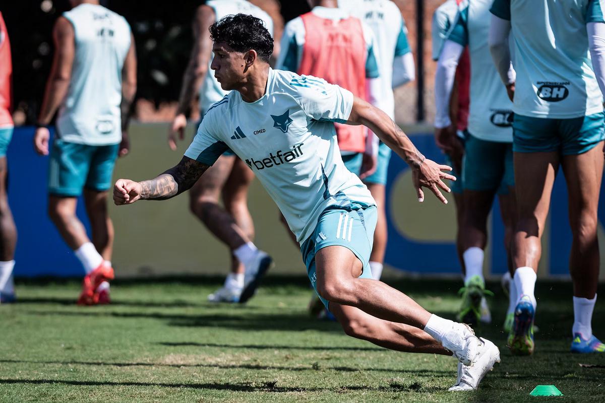 Romero é um dos líderes do time e renovou contrato recentemente (Foto/Gustavo Aleixo/Cruzeiro)