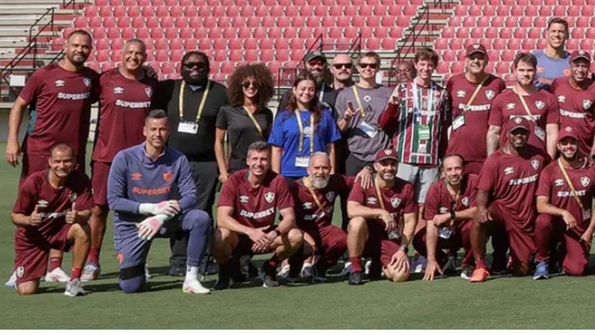 Todos os membros da organização do Fluminense nos Estados Unidos (Foto/Instagram)