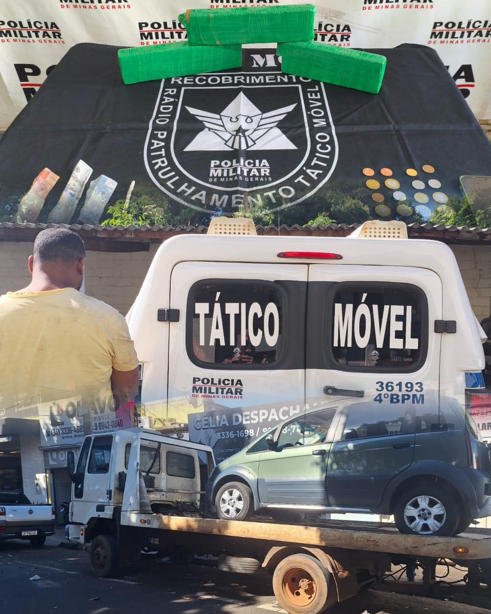 O suspeito já era alvo de levantamentos anteriores e vinha sendo monitorado por suspeita de envolvimento com o tráfico na região. (Foto/Divulgação)