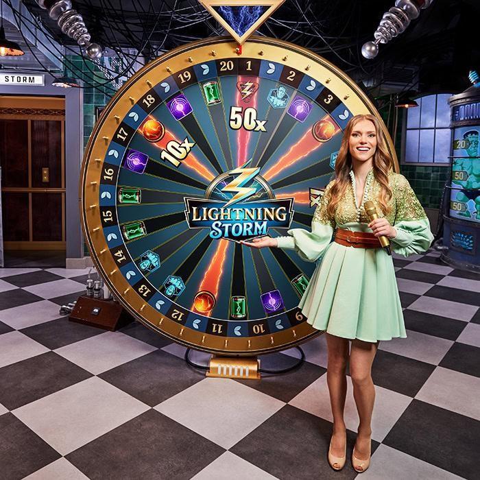 A vitória foi no Lightning Storm, game show com grandes multiplicadores (Foto/ Divulgação/Evolution Gaming)