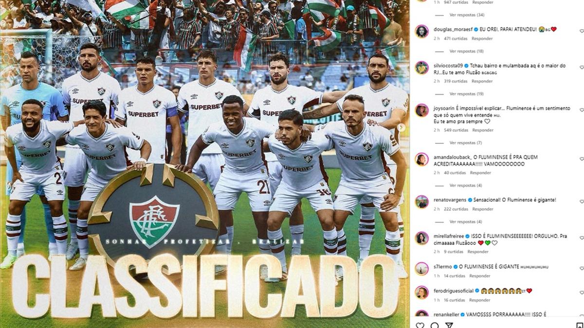 Após vitória no Mundial, Fluminense alfineta rivais cariocas nas redes sociais (Foto/Reprodução)